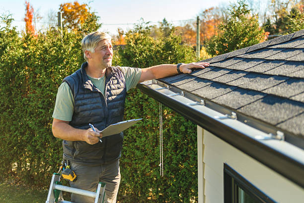 Professional Roofing technician working in Mitchell, IN